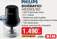 PHİLİPS HR1393/90 DOĞRAYICI